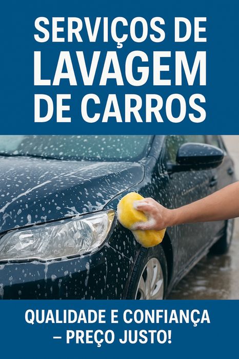 Serviço de limpeza de carros