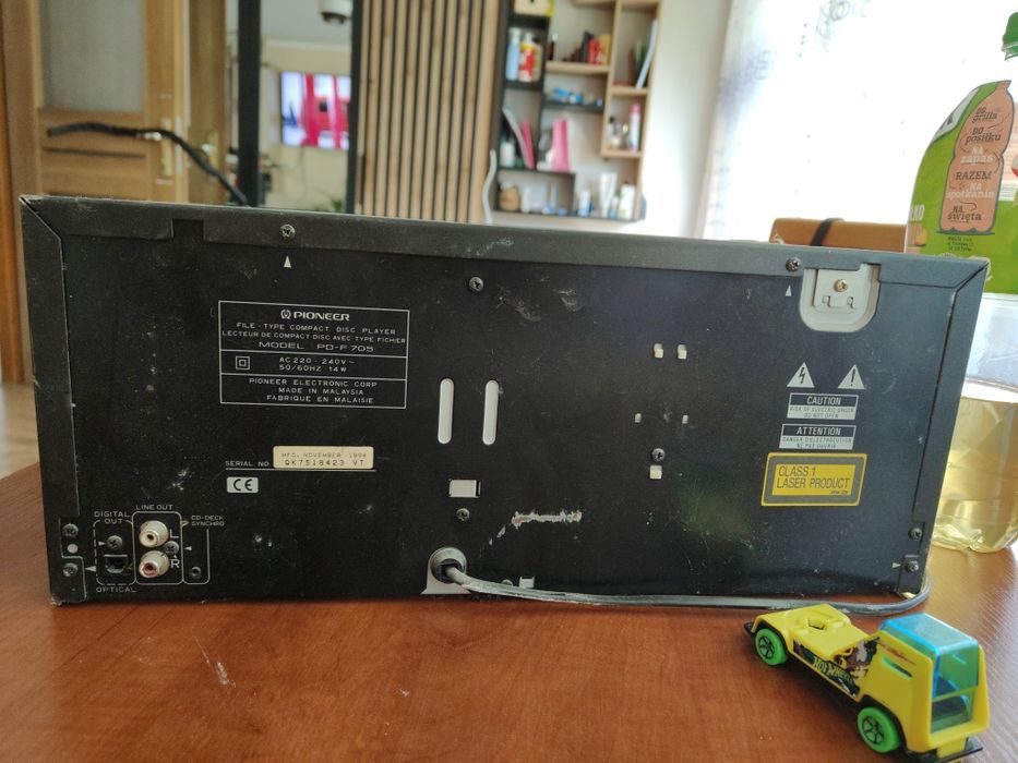 Stary odtwarzacz CD Pioneer
