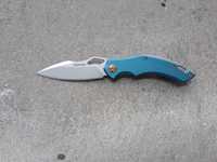 Nóż FoxEdge Sparrow Blue Anodized Aluminium.