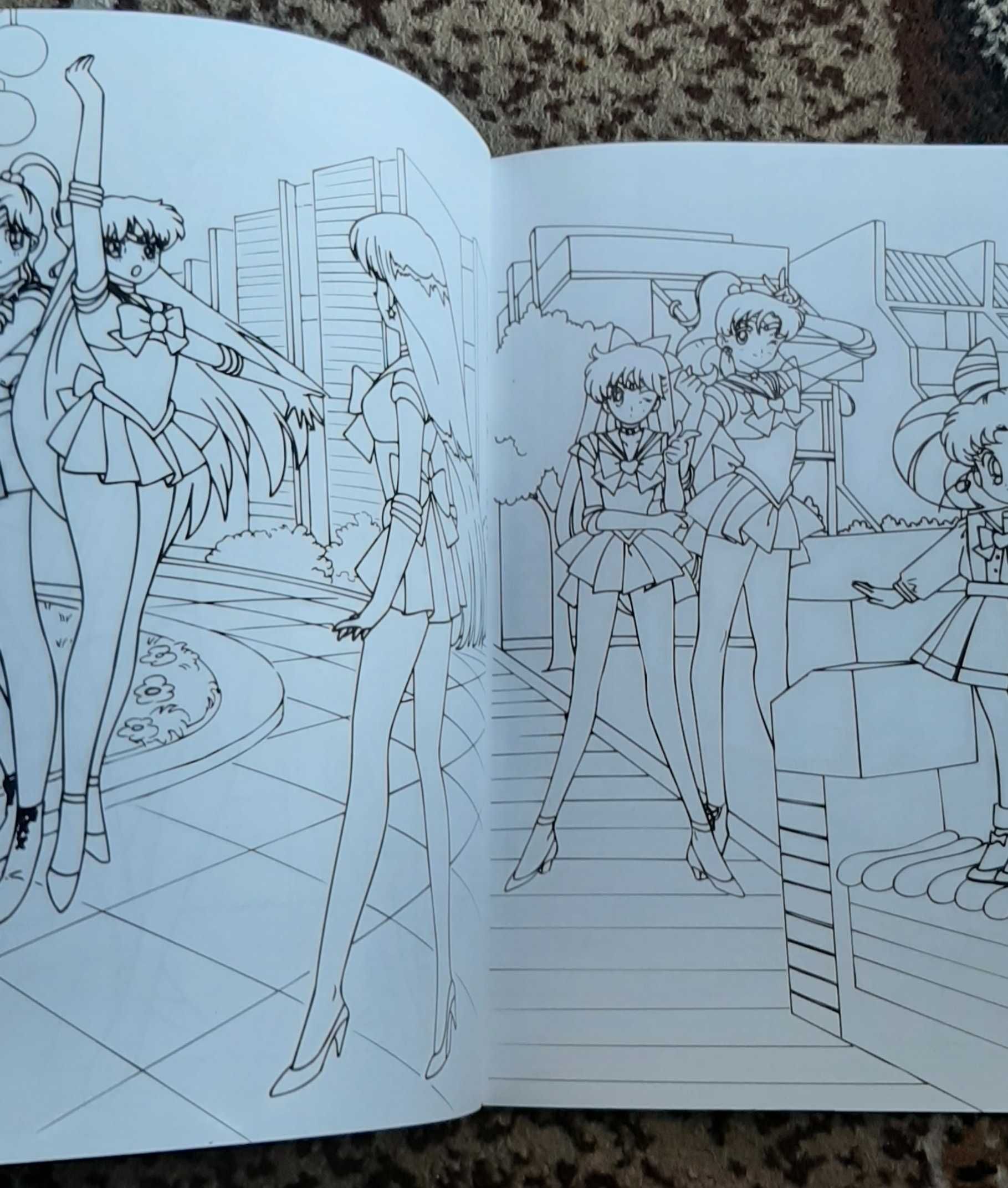 Sailor Moon  / Czarodziejka z Księżyca KOLOROWANKA