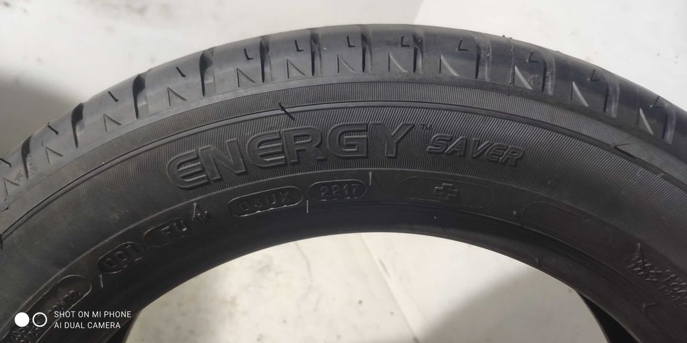 Opony 195/55R16 MICHELIN lato ENERGY SAVER + plus 2szt jak NOWE 4szt