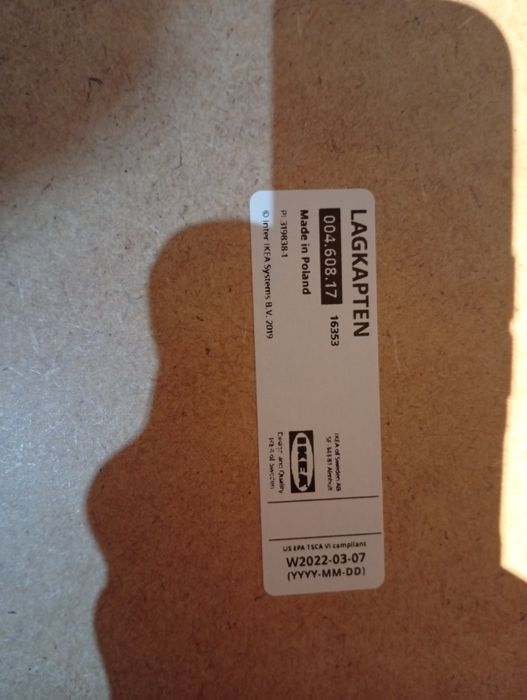 Biurko Ikea Lagkapten