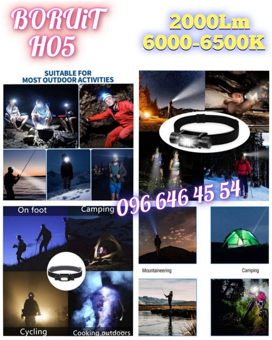 BORUiT H05A на АКБ Li-ion 18650 /БОРУИТ