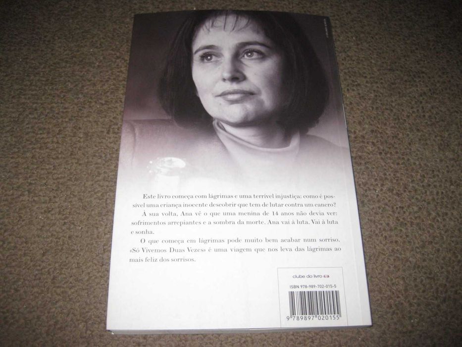 Livro "Só Vivemos Duas Vezes" de Ana Martins Silva