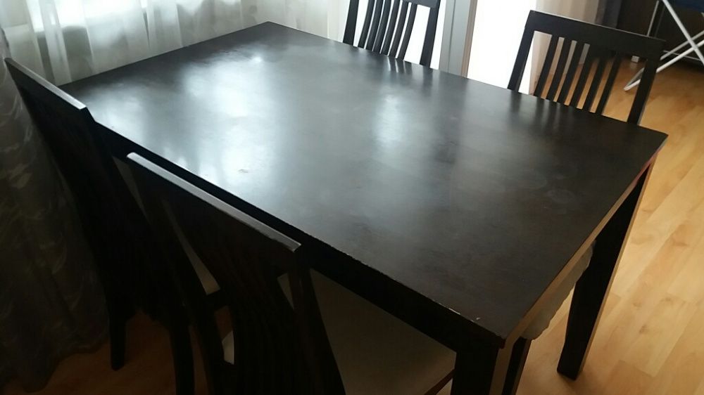 Stół w kolorze wenge 120x75 bez krzeseł