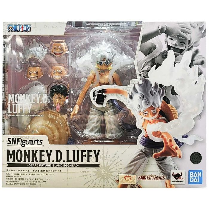 Luffy Gear 5 Egghead sh figuarts  novo selado