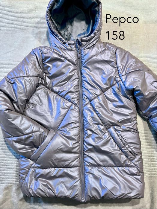 Rozm. 158 pepco kurtka zimowa na zimę dla dziewczynki bdb-