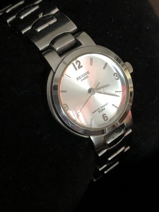 Zegarek damski japońskiej marki Beside Casio Japan Movt Vintage