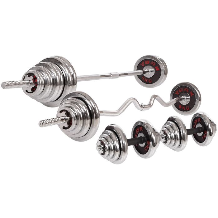 Гантели разборные, штанга наборная, гриф, блины, диски, гиря, скамья!