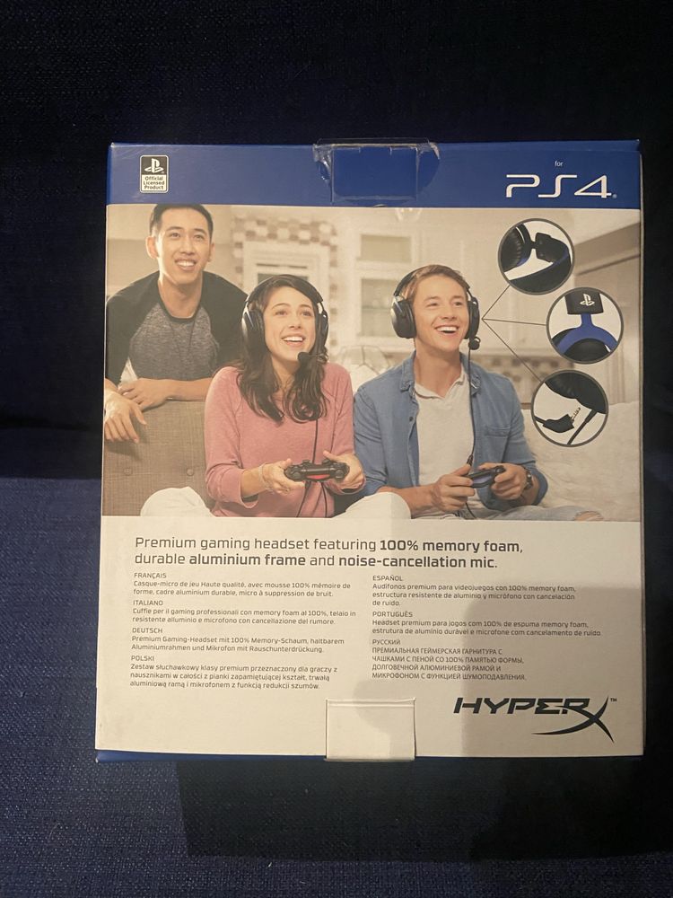 Hyperx Cloud sluchawki gamingowe