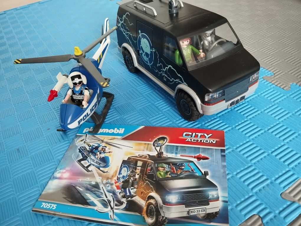 Playmobil 70575 Pościg policyjnym helikopterem
