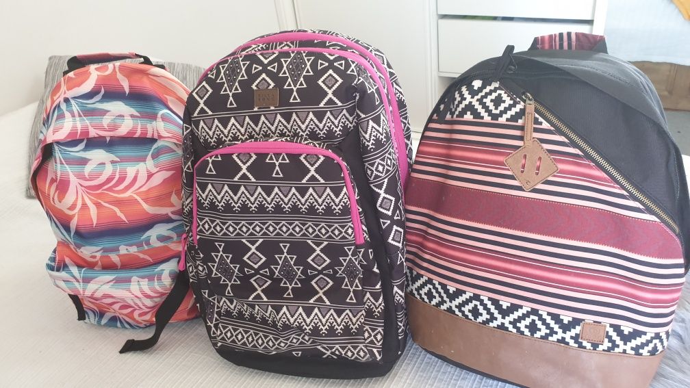 Mochilas mala escola Rip curl billabong