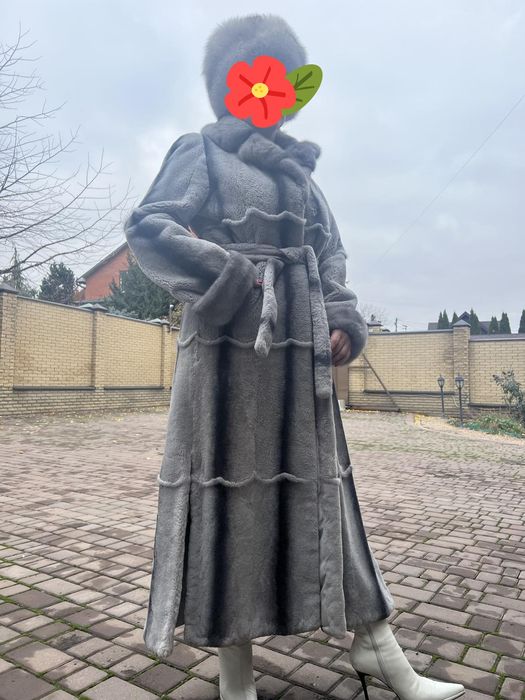 Шуба стрижений бобрик 46 роз.