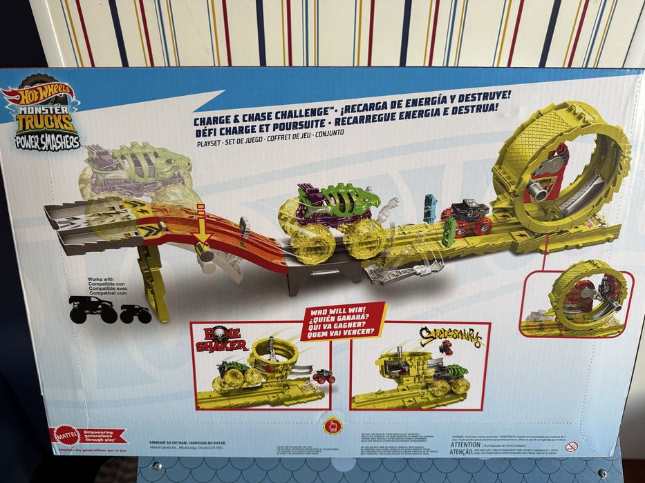 Ігровий набір Hot Wheels Power smashers Monster Trucks