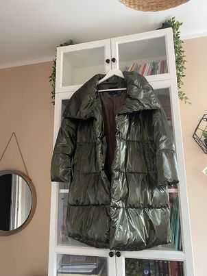 Płaszcz z szerokim kołnierzem Mohito 34