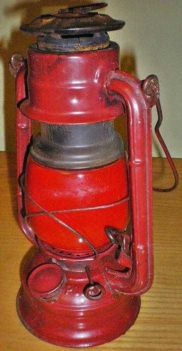 Lampa naftowa czerwona - JUPITER 1