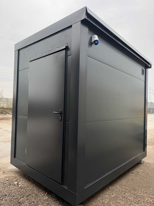 Stróżówka / Pawilon 3×2 m – Płyta 120 mm, Elektryka – GOTOWY DO UŻYCIA