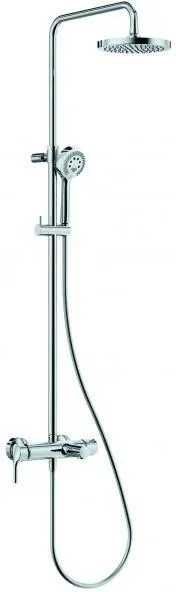 Kludi Dual Shower System zestaw prysznicowy ścienny chrom 6808.305-00