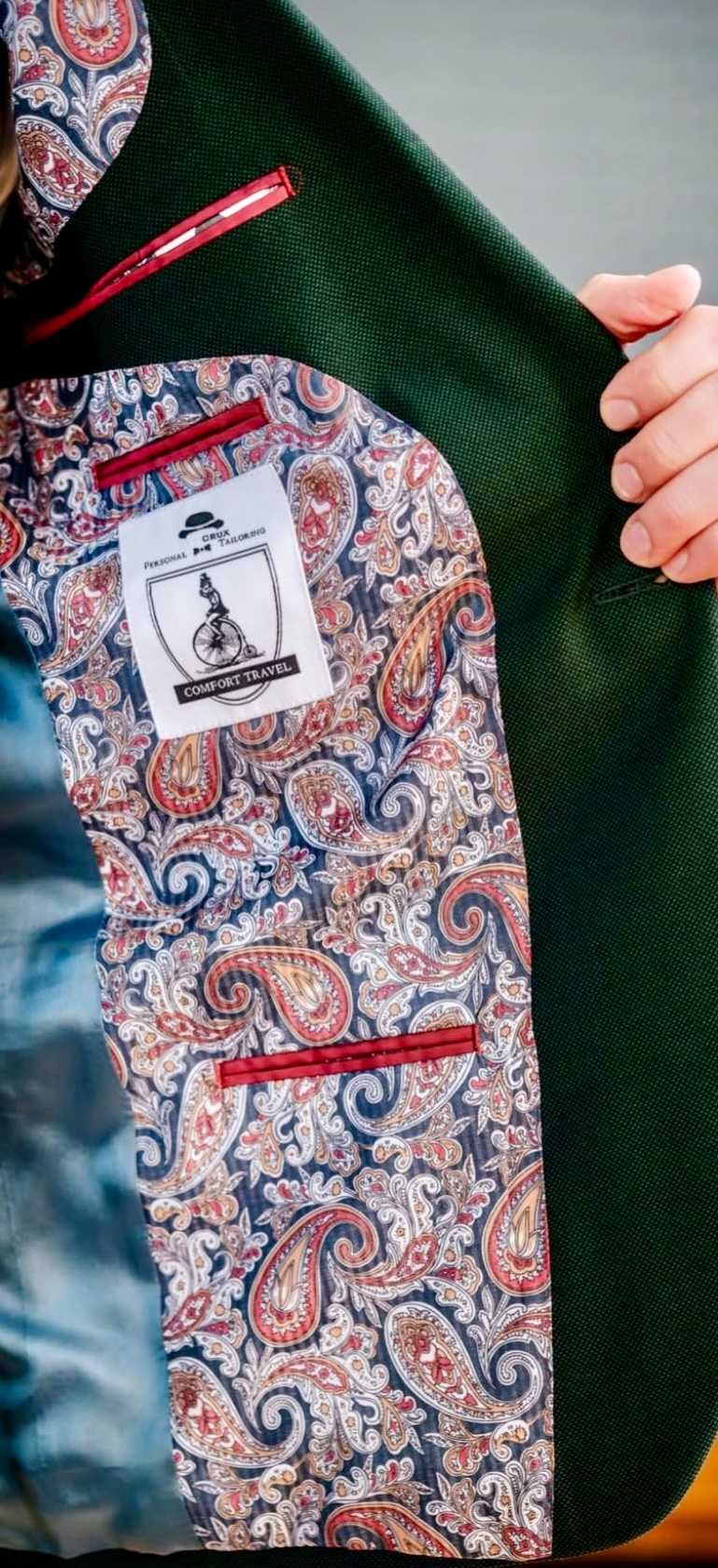 Garnitur zielony CRUX  ślubny