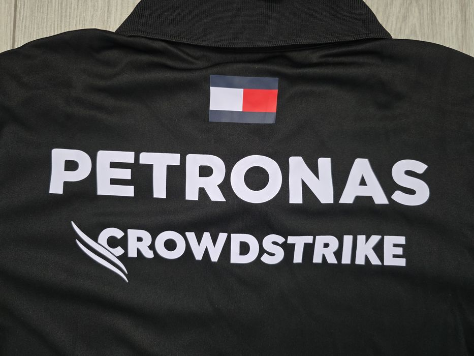Mercedes AMG Petronas Formula One Team 2023, damskie polo, F1,Hilfiger