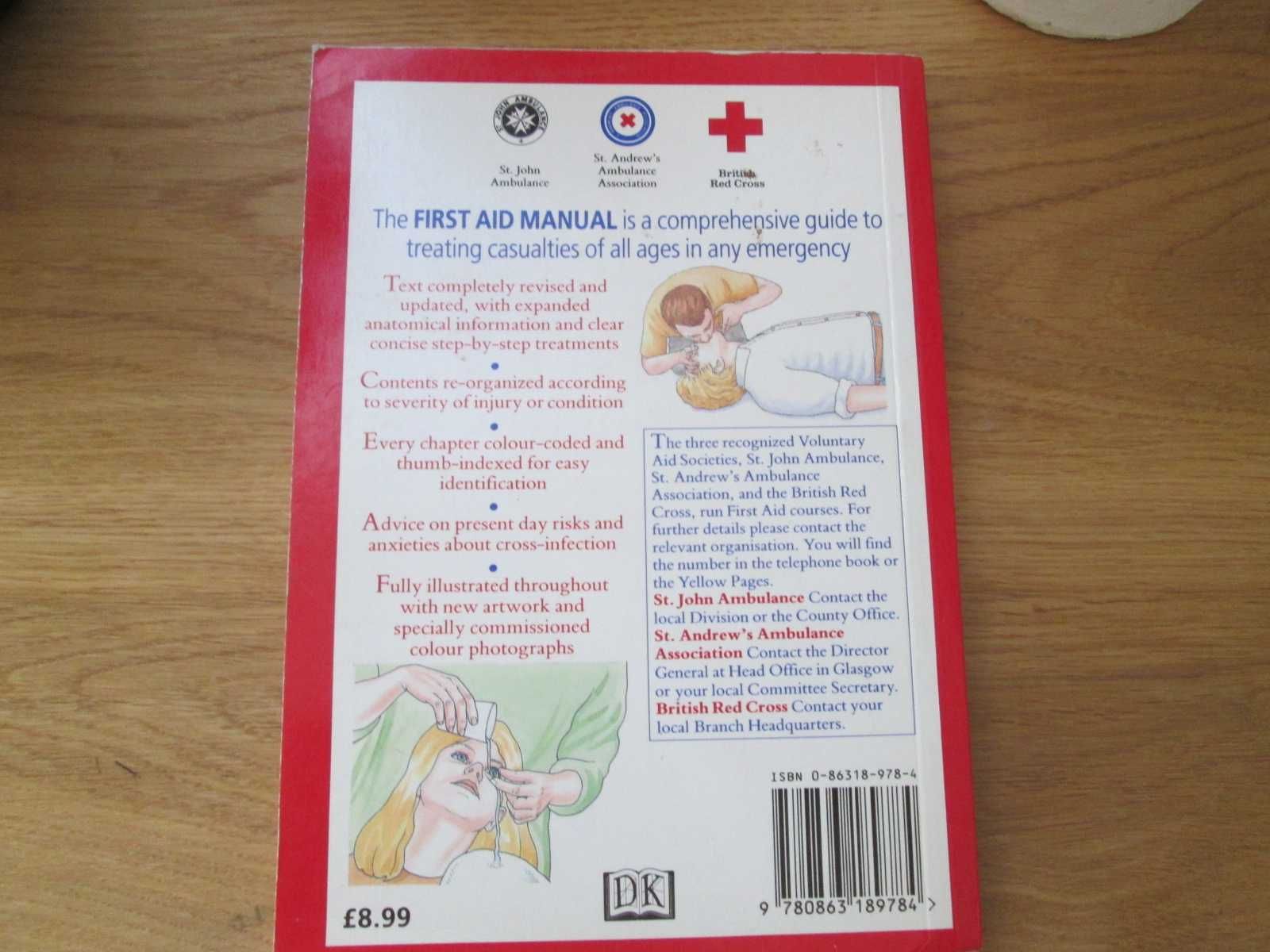 First aid manual angielski poradnik