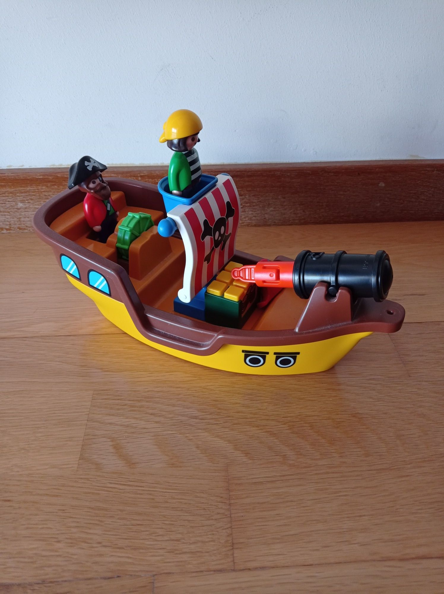 Barco Pirata Playmobil 1 2 3