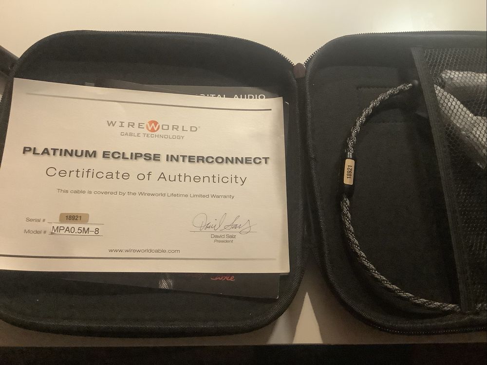 Wireworld Micro Platinum Eclipse 8