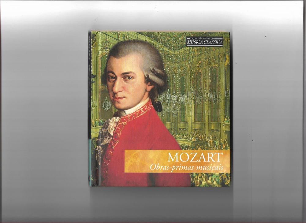 CD Mozart Obras-primas musicais: Os Grandes mestres da Música Clássica