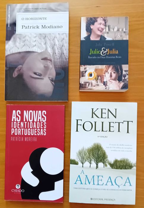 Ken Follett, Patrick Modiano, Danielle Steel, outros livros