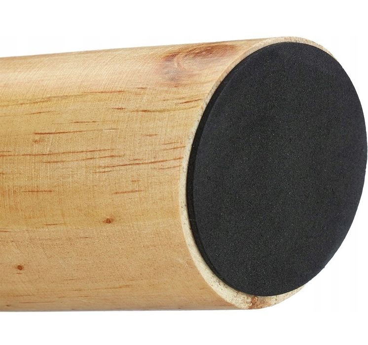 Pufa tapicerowana, taboret czarny NOWE