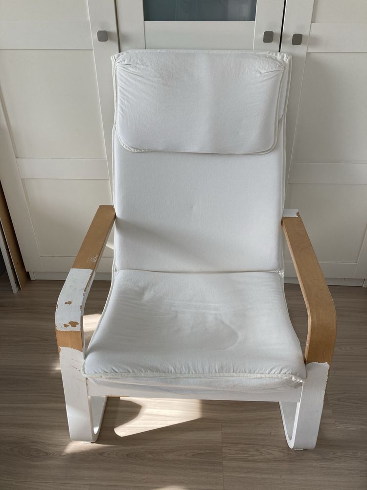 Fotel Pello Ikea do szlifowania i pomalowania