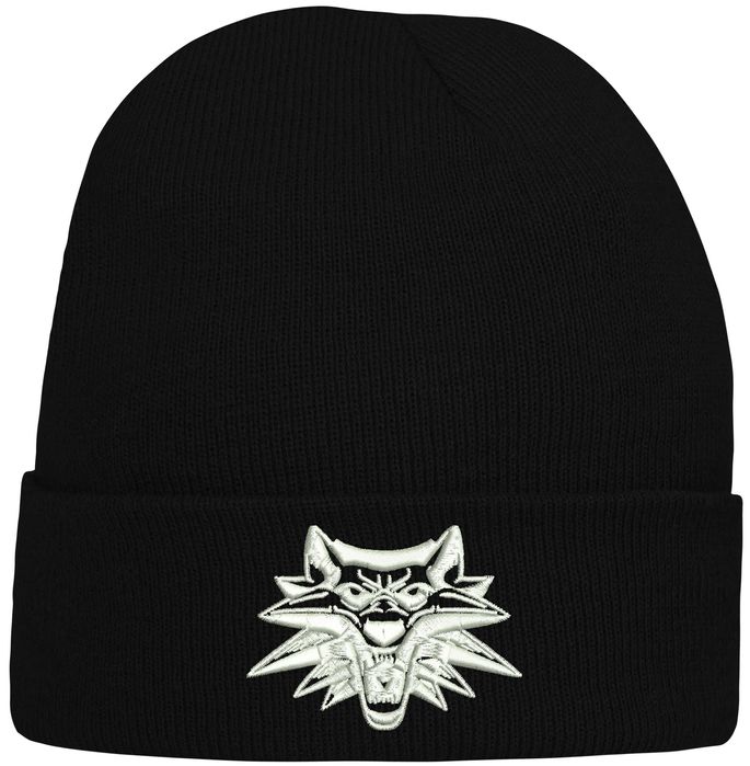 CZAPKA zimowa z haftem Wiedźmin na prezent the Witcher