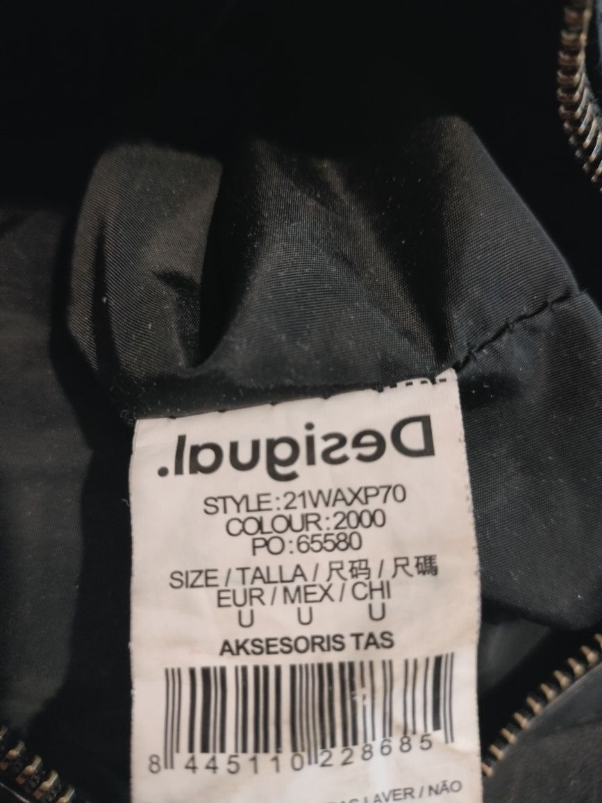 Torebka do ręki i na ramię o kwiatowym wzorze Desigual