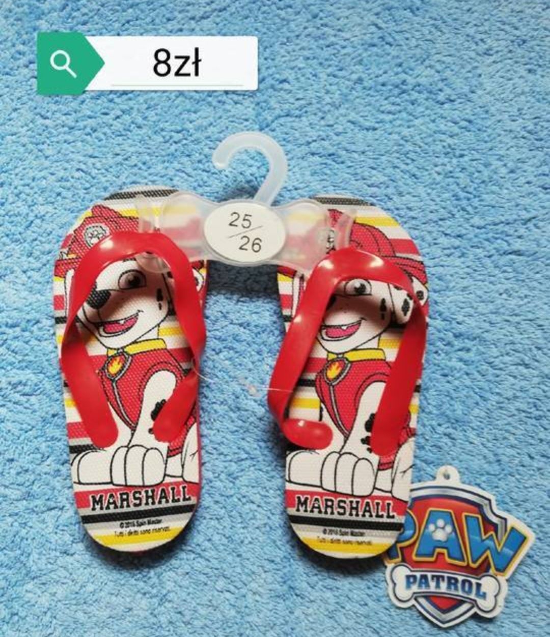 Klapki japonki rozmiar 25-26
