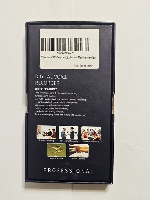 Диктофон міні Voice Recorder M11 64 гГб