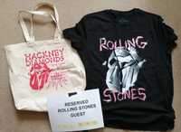 The Rolling Stones Hackney Diamonds Press Event Promo T-Shirt & Bag