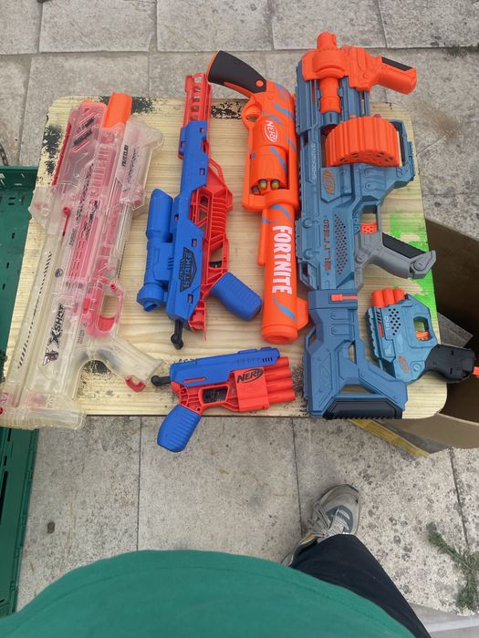 Lote de Armas NERF/XSHOT