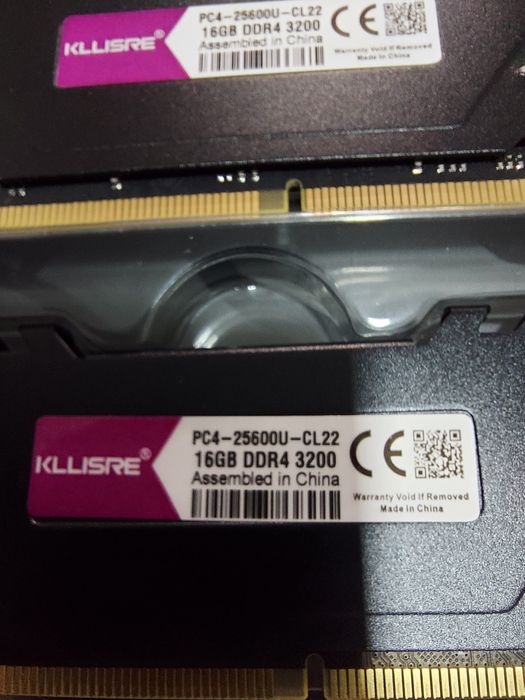 НОВА! Оперативна пам`ять KLLISRE DDR4 32 Gb 3200 Mhz