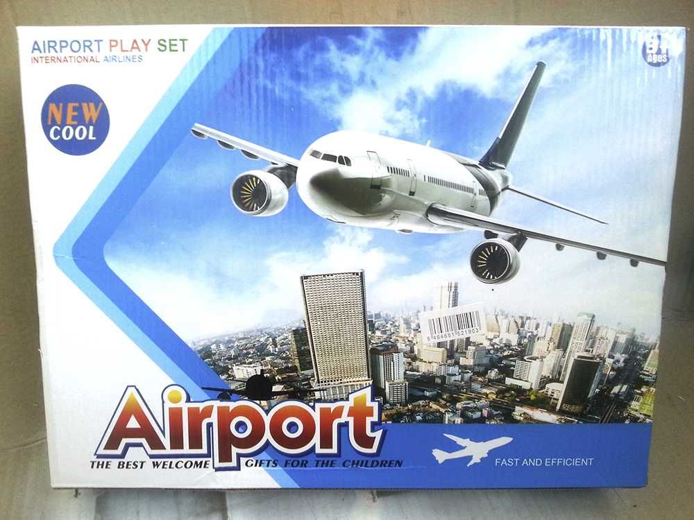 Дитячий іграшковий набір на тему аєропорту.