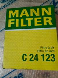 Mann C24 123 Filtr powietrza Clio II Laguna II Espace IV Vel Satis