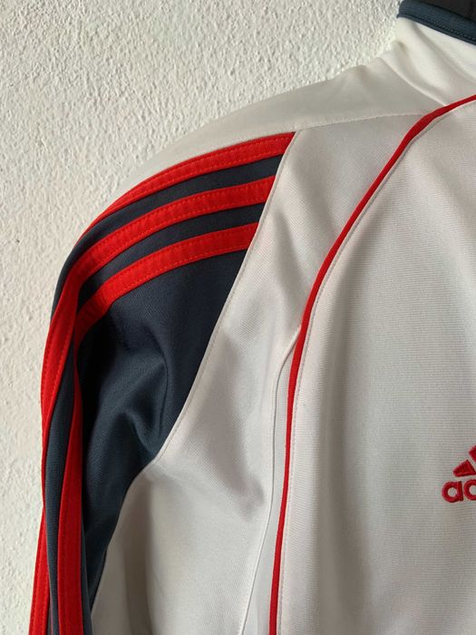 SL Benfica 2005/2006 White Track Jacket Adidas Size S