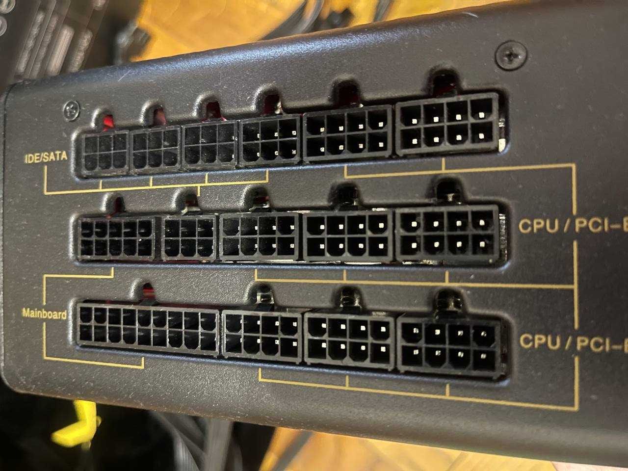 Блок живлення ПК компютера Vinga 750w 1200w 80 + gold platinum