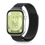 Pasek Tech-Protect MilaneseBand na Huawei Watch Fit 3 - czarny