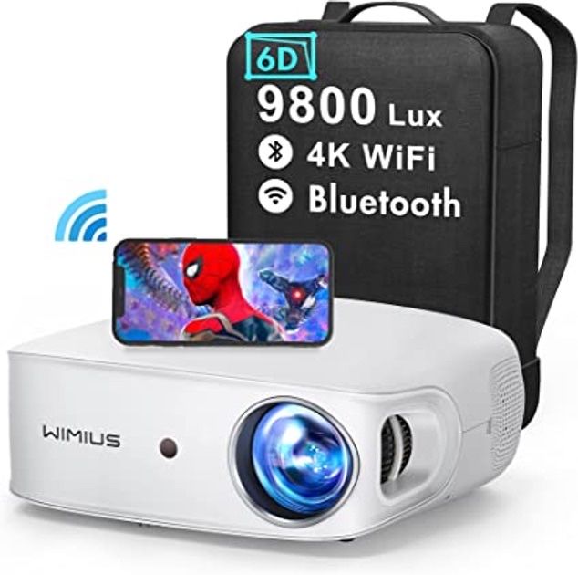 Пороектор домашній WIMIUS K7 Full HD/wifi/bluetooth
