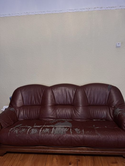Меблі з Голландії шкіряний диван 2 і 3