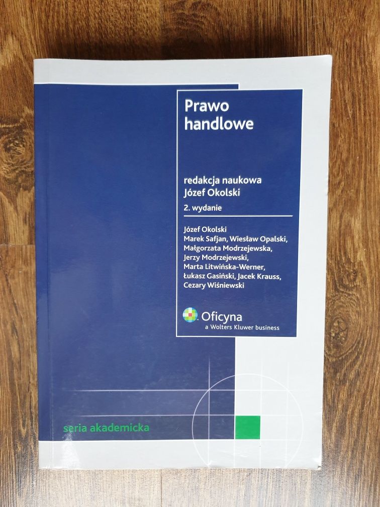 Prawo handlowe- Józef Okolski