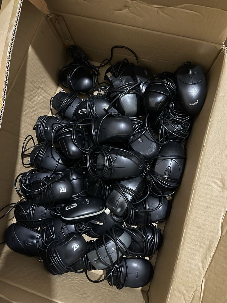 Мышки usb полностью рабочие по шт или опт
