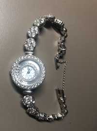 Серебряные женские часы