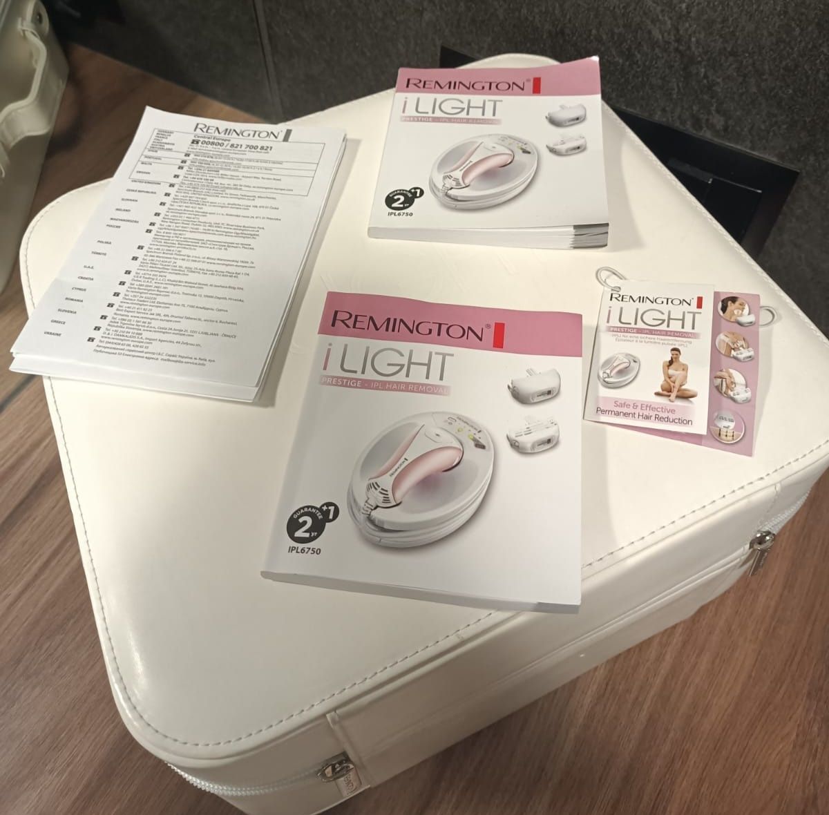 Depilator laserowy Remington IPL6750 i-Light Prestige