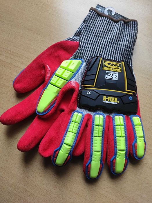Rękawice robocze ANSELL Ringers R065  L  R-FLEX Nowe